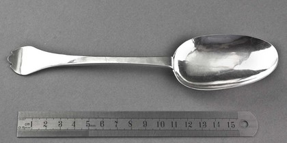 Provincial Brittania Silver Trefid Spoon - Exeter